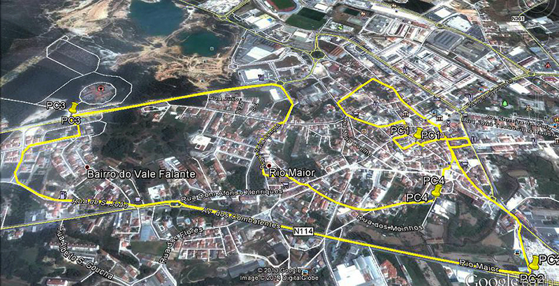 O percurso desenrola-se por 5 km, ao longo de várias artérias da cidade.