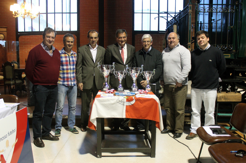 O Museu Ferroviário foi palco da apresentação das finais da Taça Ribatejo 2013/2014.